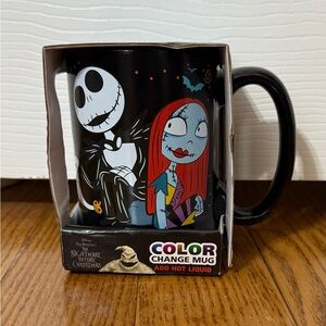 Disney Black and Blue Nightmare Before Christmas Mug